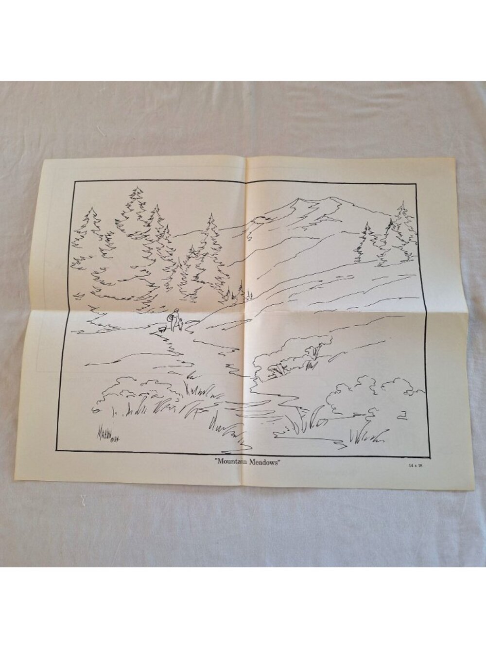 Country Style Landscapes Volume II JoAnne Moore-Lindelof Book Drawings Painting - Picture 7 of 12
